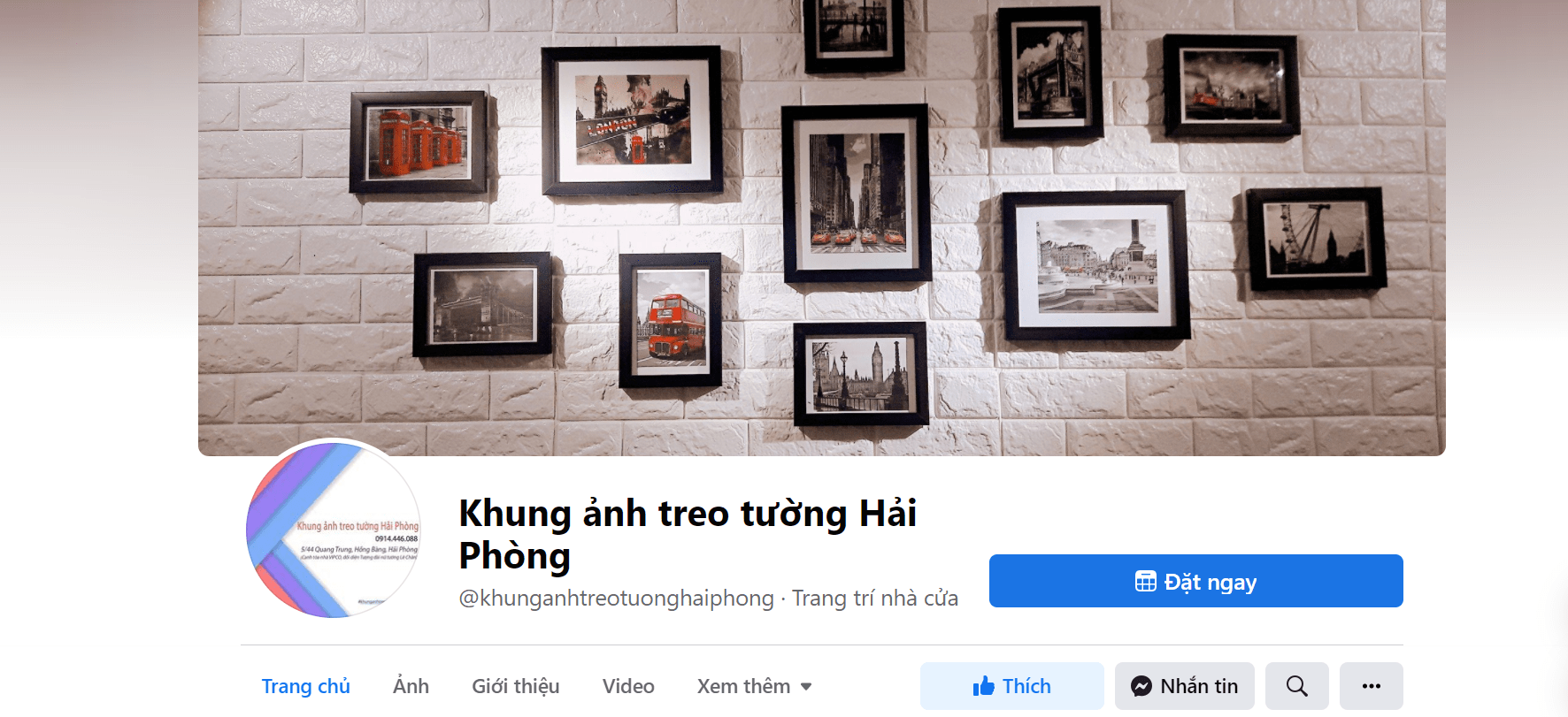 khung tranh treo tường hải phòng