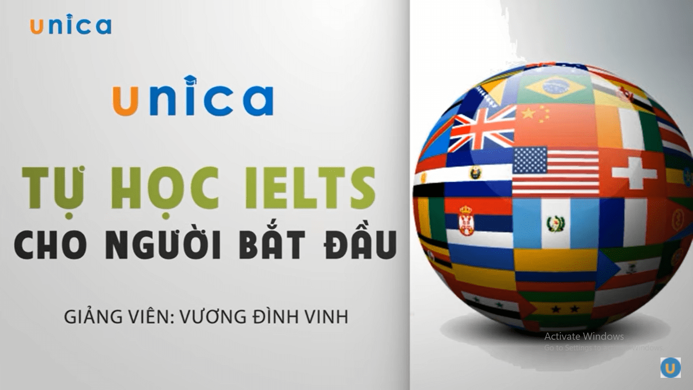 khóa học ielts online cho người mới bắt đầu