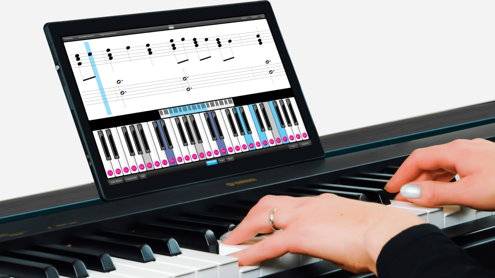 lớp học piano online