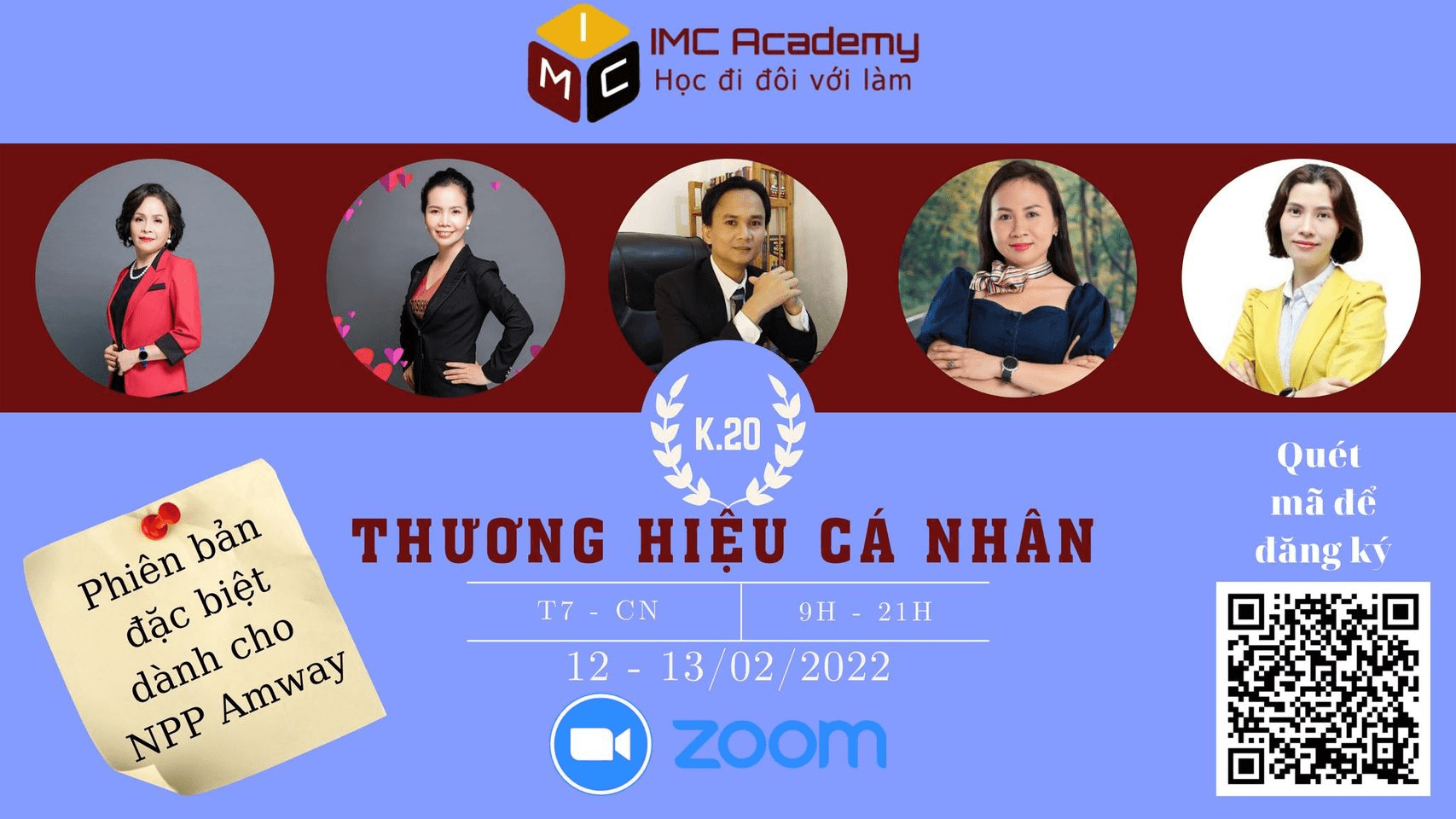 khóa học xây dựng thương hiệu cá nhân của IMC Academy