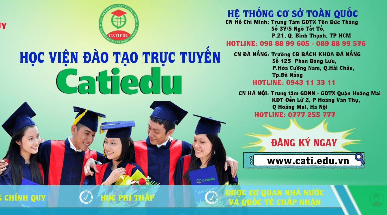 Học viên đào tạo trực tuyến Catiedu