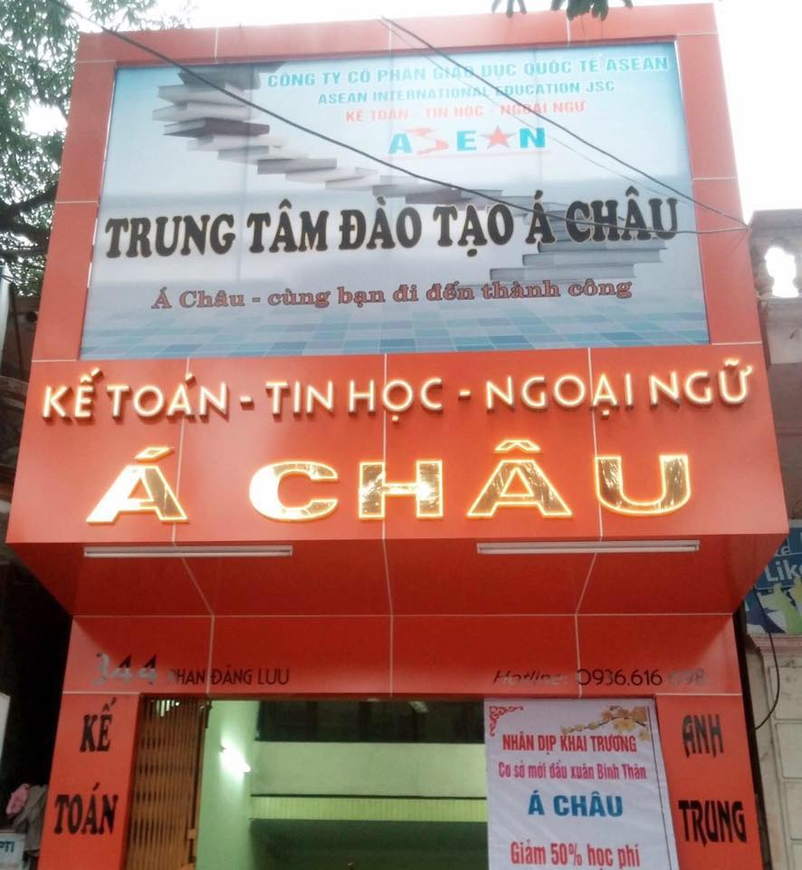 trung tâm đào tạo Á Châu