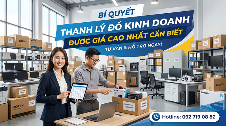 Bí Quyết Thanh Lý Đồ Kinh Doanh Được Giá Cao Nhất Cần Biết