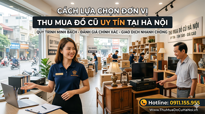 Cách Lựa Chọn Đơn Vị Thu Mua Đồ Cũ Uy Tín Tại Hà Nội
