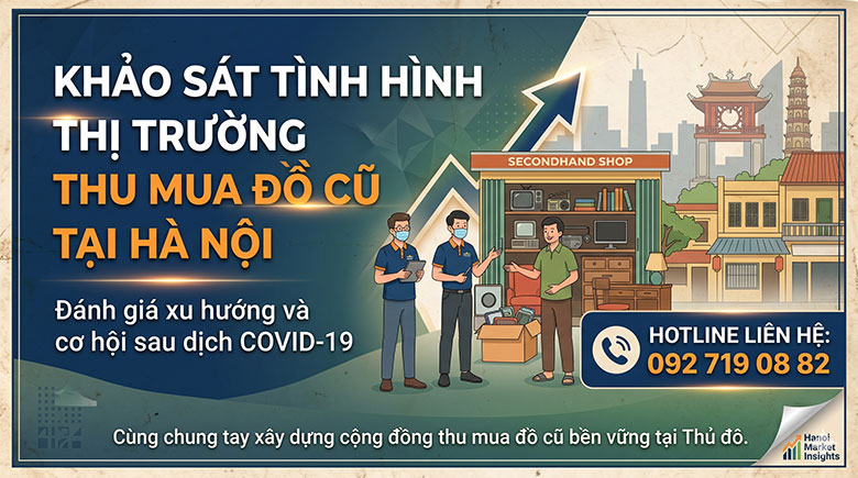 Khảo Sát Tình Hình Thị Trường Thu Mua Đồ Cũ Tại Hà Nội Sau Dịch